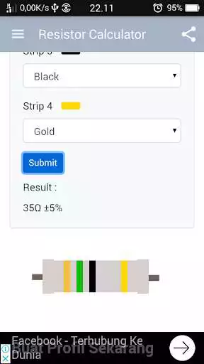 Play Resistor Color Code Calculator [New]  and enjoy Resistor Color Code Calculator [New] with UptoPlay
